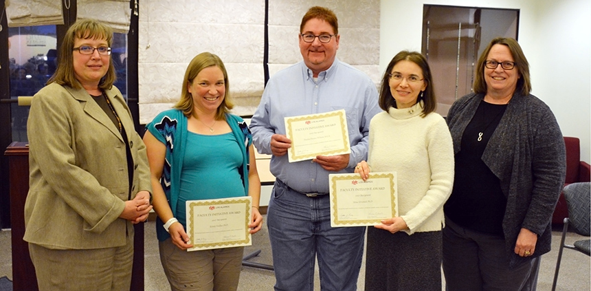 UNM-LA Honors Three Faculty Initiative Awardees