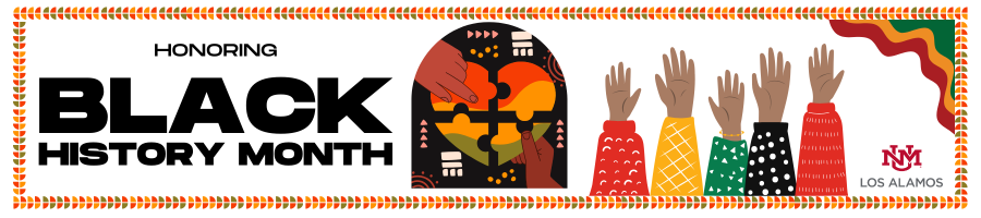 Banner Honoring Black History Month